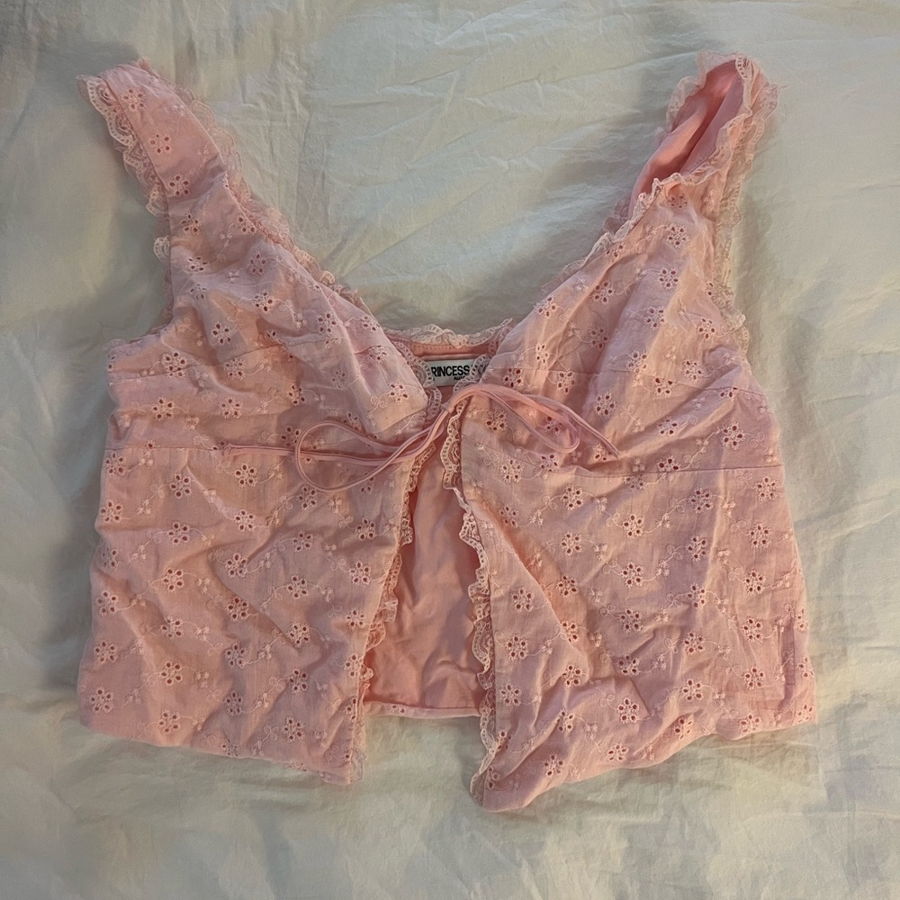 Princess Polly pink going out top